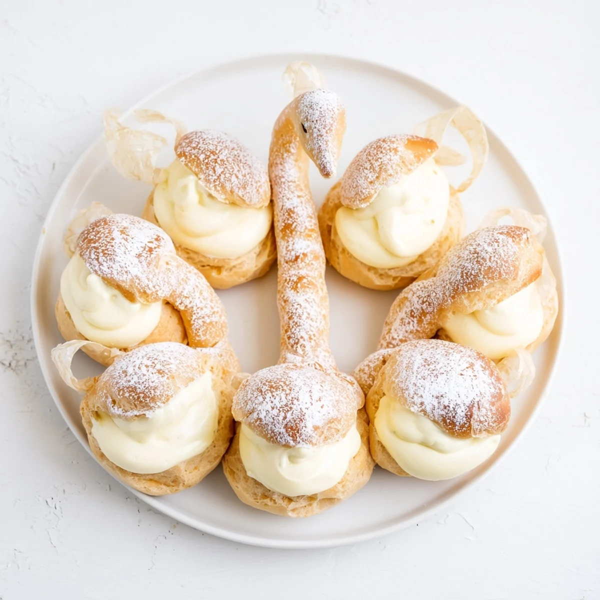 Feathered Friend Swan Pastry