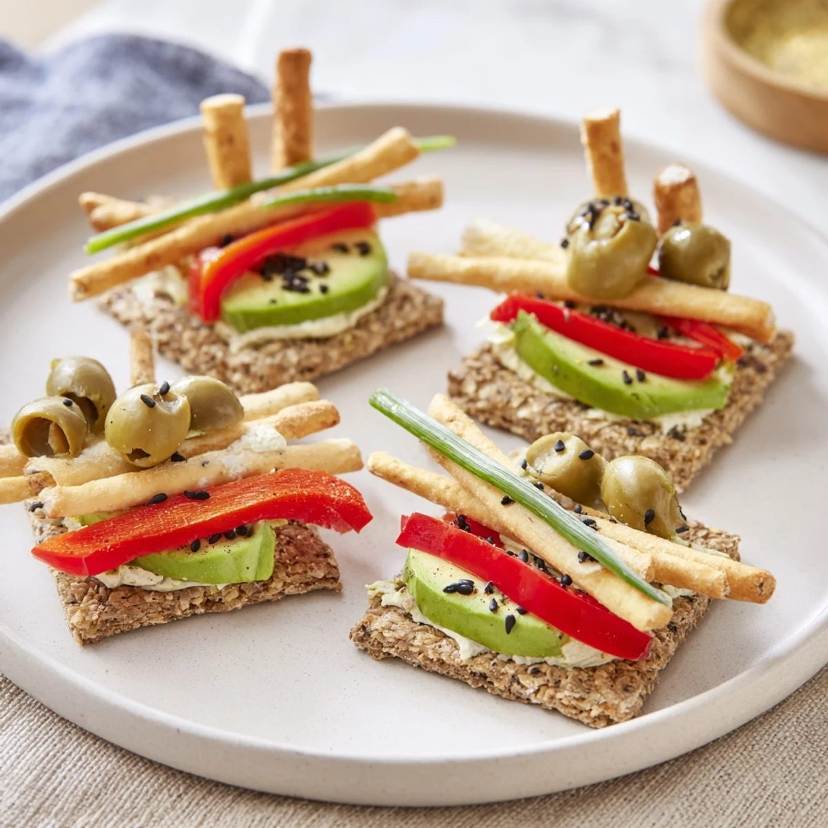 Enjoy delicious Urban Skyscraper Appetizers featuring cheddar and gouda, perfect for a party spread.