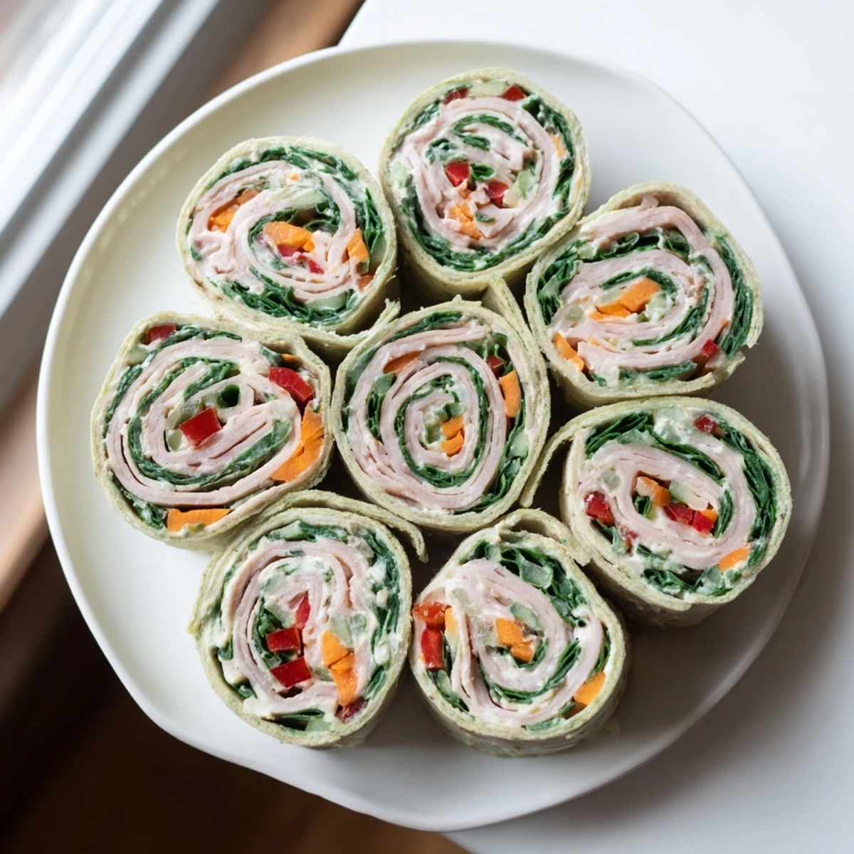 Smoked Turkey Pinwheels Tree