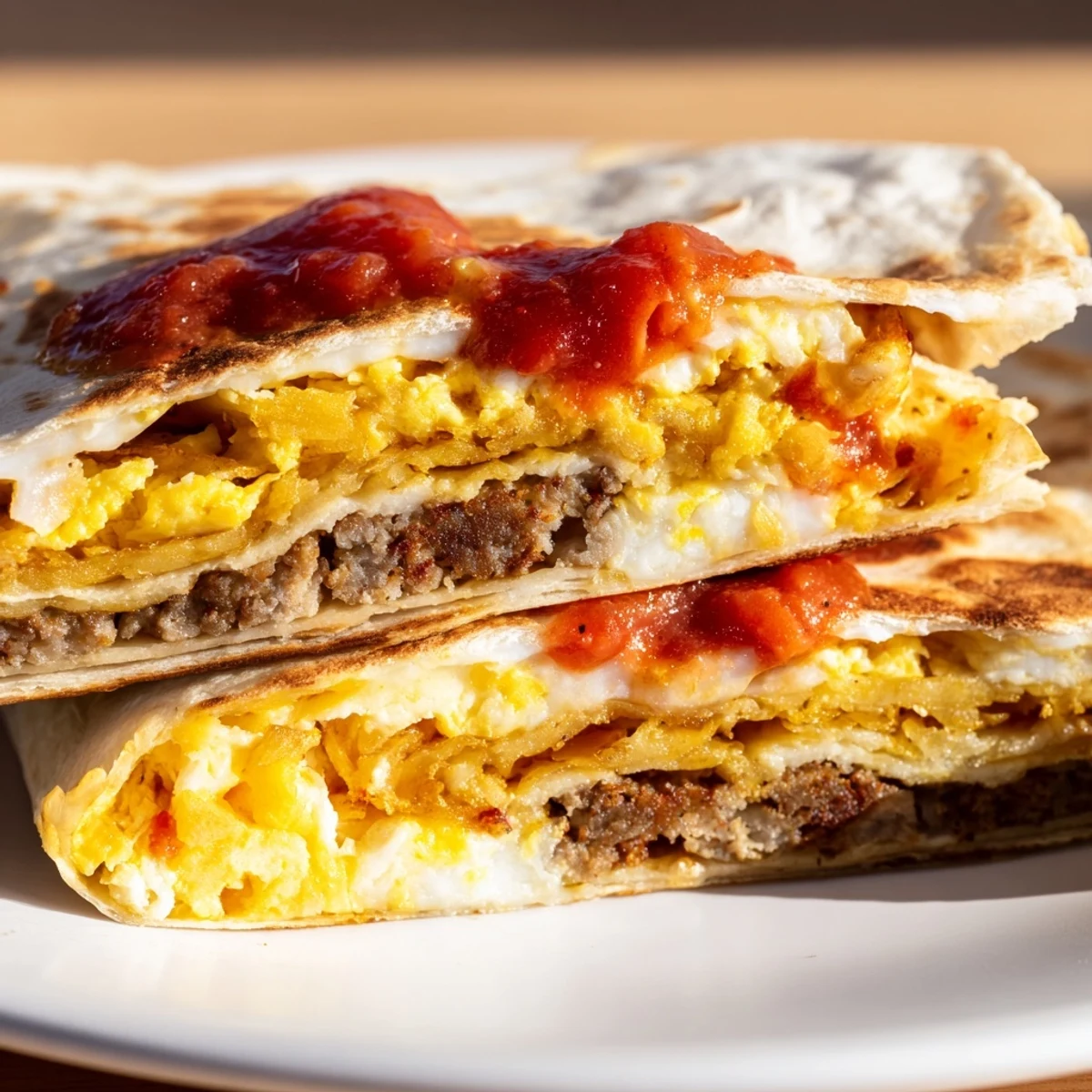 Breakfast Crunchwrap Hack