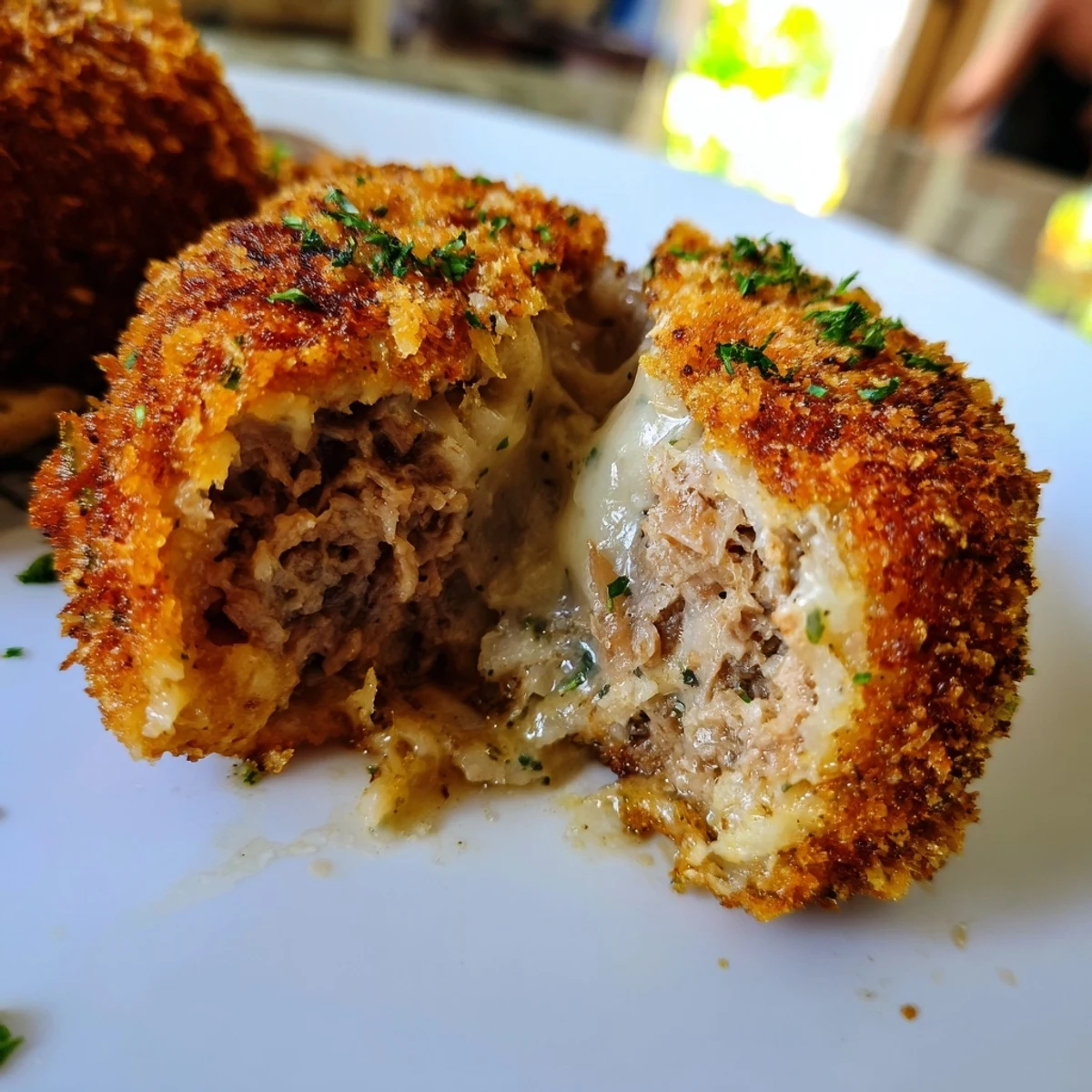 Close-up of perfectly breaded Dutch croquettes, promising a delightful, crisp bite.
