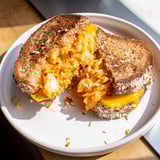 Skillet Kimchi Cheddar Fusion