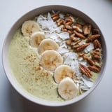 High-Protein Eggnog Matcha Oats
