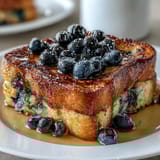 Lemon Blueberry Sourdough Bake