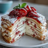 Mother's Day Crêpe Cake