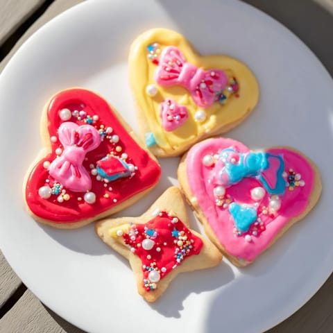 Pretty Bows Heart Star