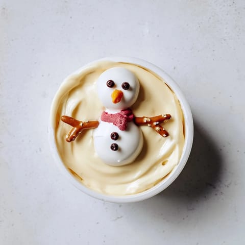 Melted Snowman Dip Bowl