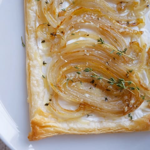 Caramelized Onion Quick Tart