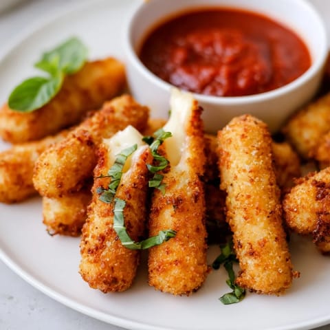 Air Fryer Mozzarella Sticks