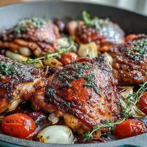 One-Pan Mediterranean Chicken Dish #291