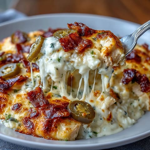 Keto Jalapeño Chicken Casserole
