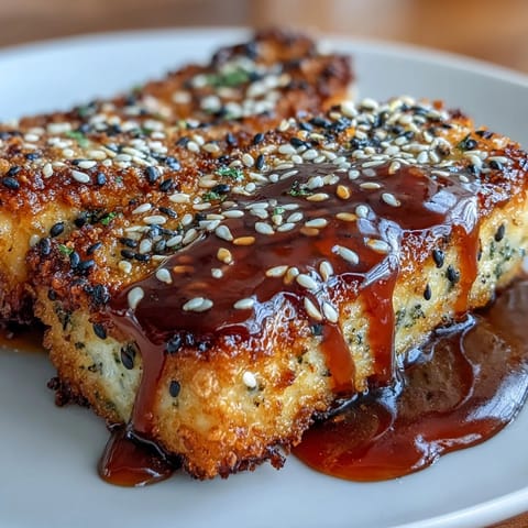 Sesame Crusted Tofu Steaks