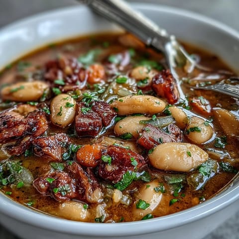 Ham Cannellini Bean Stew #319