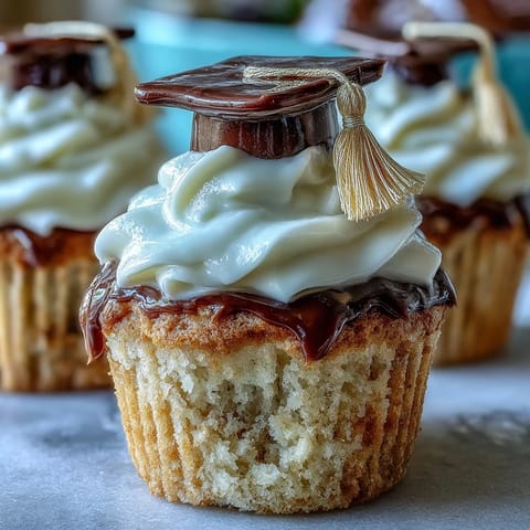 Graduation Cupcakes Cap Fondant