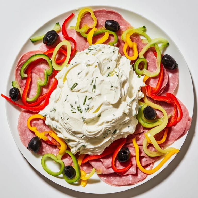 Imagine a vibrant Medusa Curls platter, with colorful vegetable curls and a creamy central dip.