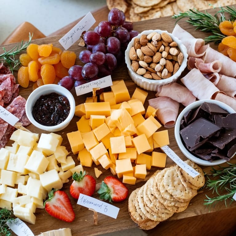 This gorgeous Anniversary Heirloom Arrangement is a visually stunning charcuterie board of edible elements.