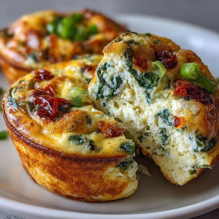 Wholesome egg muffin cups filled with vibrant vegetables and protein, ideal for a healthy, gluten-free, and low-carb start to the day.