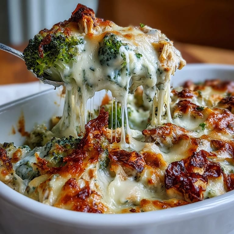 Golden-baked Keto Cheesy Broccoli Chicken Bake, a cheesy and satisfying low-carb dinner perfect for busy weeknights.  