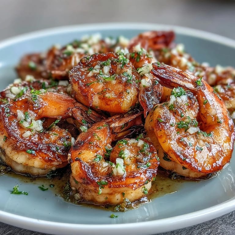 Zesty lemon garlic shrimp sautéed to perfection, paired with crisp vegetables and fluffy rice in a nourishing bowl.  