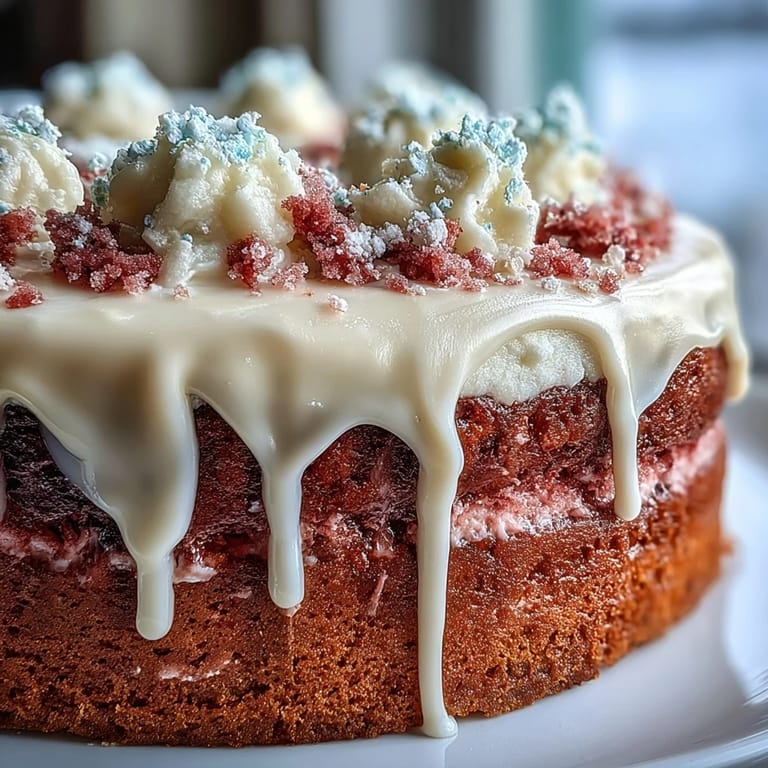 Taste the delicate rosé flavor in this stunning Bridal Shower Velvet Cake.