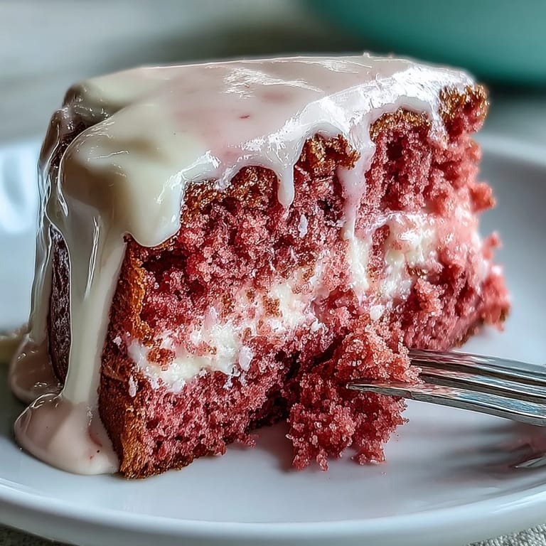 This show-stopping Bridal Shower Rosé Velvet Cake features a stunning gold drip finish.