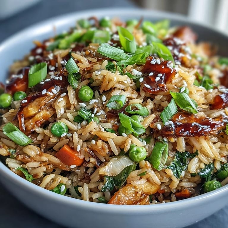 Golden orzo pasta stir-fried with colorful vegetables, a quick fusion delight.