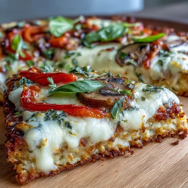 A delicious Leftover Rice Pizza Crust base ready for your favorite toppings.