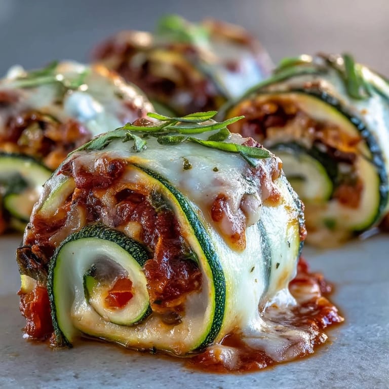 Golden-brown Zucchini Pizza Roll-Ups, a perfect low-carb appetizer option.