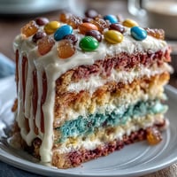 Cinco de Mayo Piñata Cake with rainbow layers and candy surprise inside, perfect for festive celebrations.  